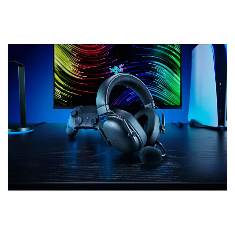 Razer | BlackShark V3 dla PlayStation | Bluetooth | Nauszny | Mikrofon | Bezprzewodowy | Czarny
