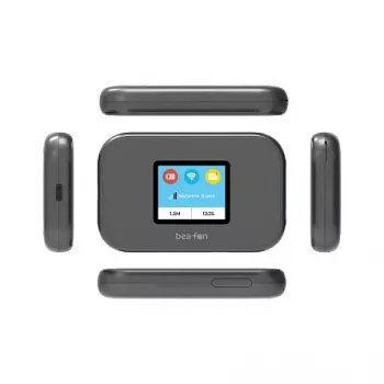 4G Router Beafon MR3 — kompaktowy mobilny router LTE, czarny