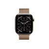 Apple Watch Series 11 GPS + Cellular 46mm Koperta z tytanu w kolorze złotym z paskiem Gold Milanese Loop – S/M (MFD74ZR/A)