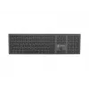 NATEC NKL-1830 Klawiatura uniwersalna RF bezprzewodowa Bluetooth QWERTY hiszpańska czarno-szara