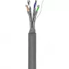 Wentronic Goobay Kabel sieciowy CAT 6, S/FTP (PiMF), Szary, 305 m - Mieszanka miedzi CCA, AWG 23/1 (drut), PVC (95696)