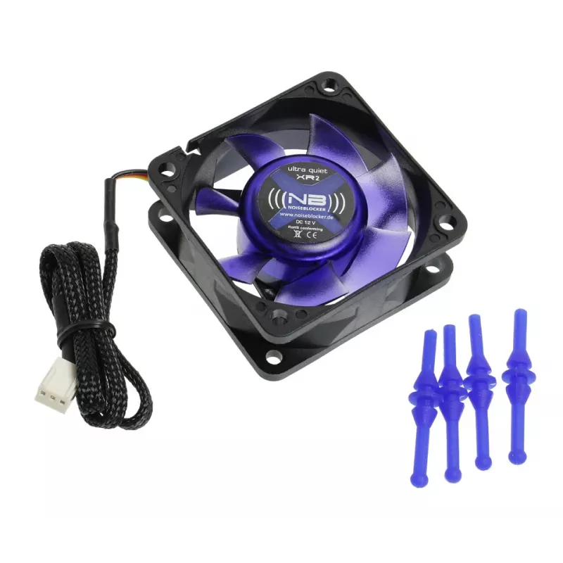 NOISEBLOCKER CzarnySilentFan XR2 60mm Wentylator obudowy