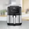 Frytkownica beztłuszczowa Rommelsbacher FRH 1500 — 5 L, 1500 W, stal nierdzewna/czarny