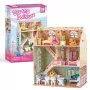 Zestaw do budowy domku dla lalek CubicFun P645H — przestrzenny model z papieru/tektury, Dreamy