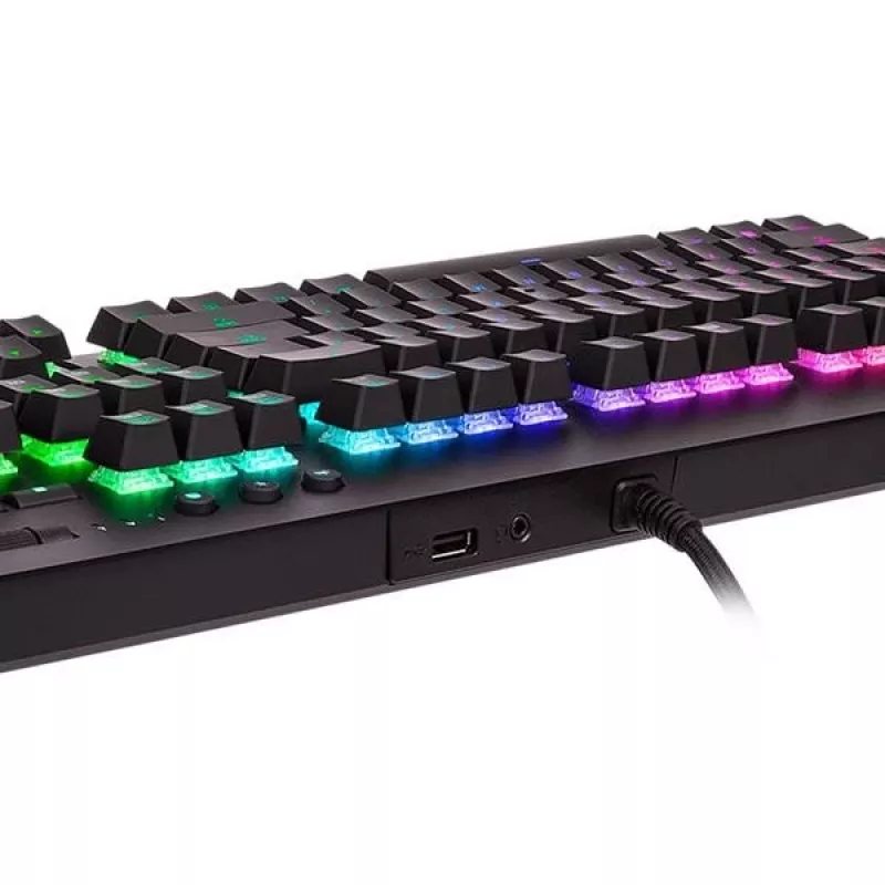 Klawiatura gamingowa eSports Level 20 GT RGB Czarna Cherry MX Silver
