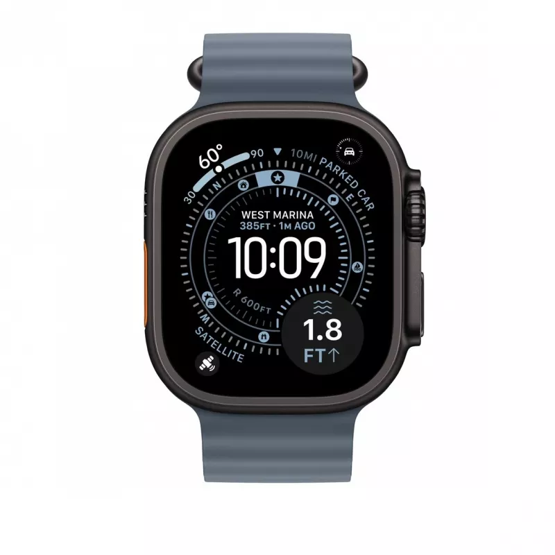Pasek Apple MGCK4ZM/A akcesoria do smartwatchy niebieski fluoroelastomer