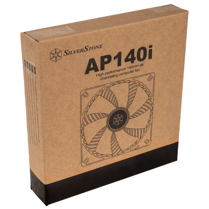 Wentylator chłodzący SILVERSTONE SST-AP140I 140 mm, czarny, hałas 30,1 dB