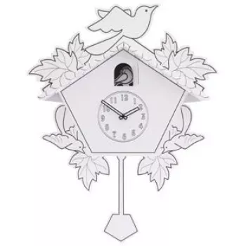 NeXtime klok 2999 Cuck a Do It Yourself, 40 x 55 cm, ścienny, biały