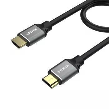 Kabel HDMI Unitek C137W 1,5 m, HDMI 2.1, 48 Gbit/s, 4K/8K 2160p, 120 Hz, ARC, Ethernet, pozłacane styki
