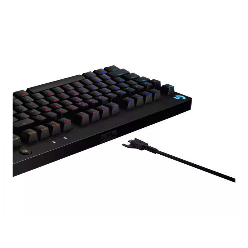 Logitech G PRO klawiatura gamingowa - klawiatura - QWERTY - hiszpański - czarny (920-010593)