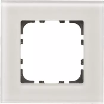 MDT - Glasrahmen 1-fach *Weiß* (BE-GTR1W.01)