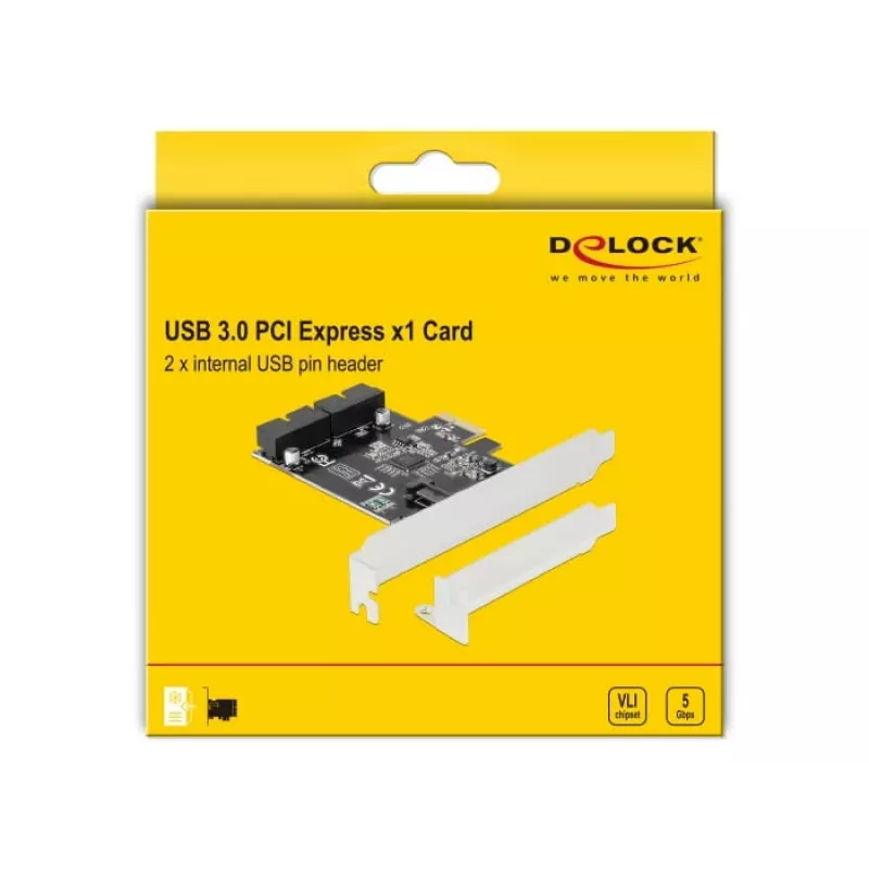 Wewnętrzny adapter USB 3.2 Gen 1 DeLOCK 90387