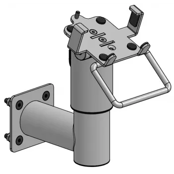 Uchwyt ścienny do SumUp AIR E205 / EET202-02 od ergonomic solutions — regulowana wysokość, solidna konstrukcja