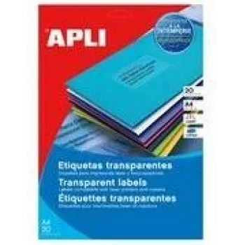 Etykiety odporne na warunki atmosferyczne agipa 119025 przezroczyste 99,1 x 67,7 mm do drukarek laserowych