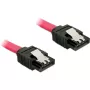 Kabel SATA DeLOCK 82674 0.1 m Czerwony