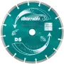 Makita Diamak - Tarcza diamentowa - do betonu, marmuru, łupka, miękkiej cegły, bloczka cementowego - 115 mm (D-61123)