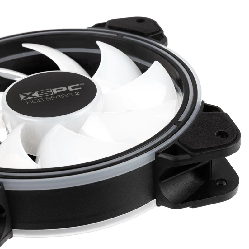 Wentylator obudowy XSPC 120mm ARGB PWM, RGB Series 2, 120 mm
