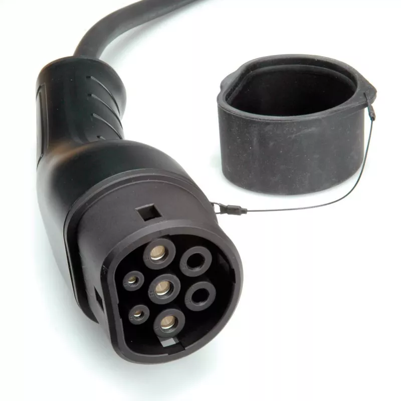 Kabel do ładowania pojazdów elektrycznych ROLINE Type 2–Type 2 5 m, 7,4 kW, 32 A, 250 V (ROLINE 19.08.0035)