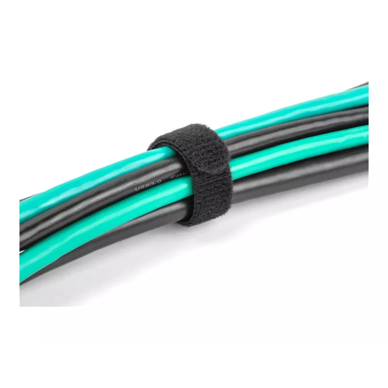 Opaska zaciskowa na rzep DeLOCK 19010 150x12mm czarna 10 sztuk