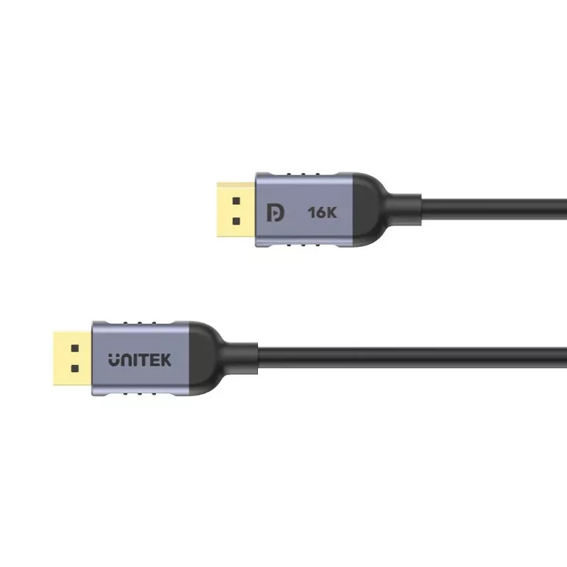 UNITEK C1626GY01-1M DisplayPort 2.1 Czarny