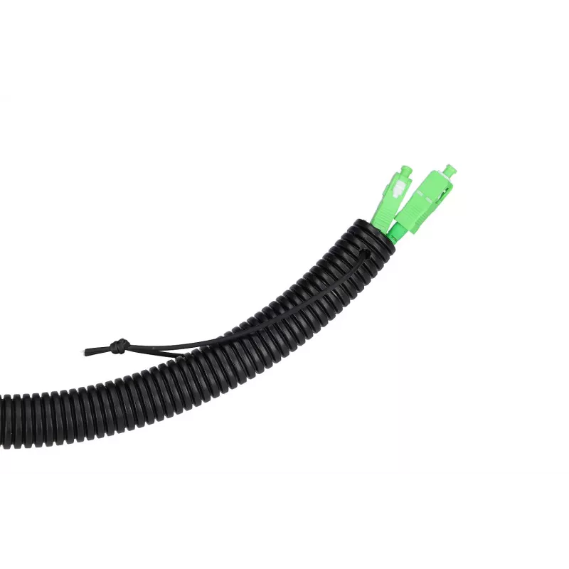 Extralink Patchcord 2J SC/APC-SC/APC Single Mode Outdoor Duplex G657A2 25m