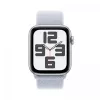 Watch SE GPS + Cellular 44 mm Srebrna Aluminiowa Koperta z Niebieskim Sportowym Paskiem Sport Loop