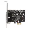 DeLOCK 66324 Wewnętrzny adapter RS-232 VGA PCIe Żeński Czarny