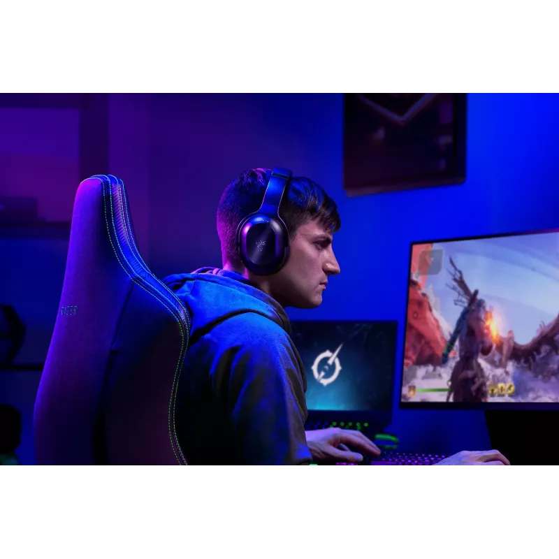 Zestaw słuchawkowy Razer Barracuda Pro Przewodowy i Bezprzewodowy nauszny Gaming USB Type-C Czarny