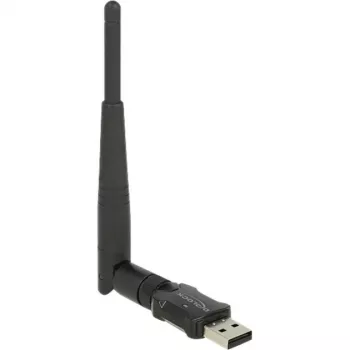 DeLock USB2.0 Dual Band WLAN ac/a/b/g/n Stick - karta sieciowa - USB2.0 - 802.11b, 802.11a, 802.11g, 802.11n, 802.11ac - czarny (12462)