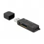 Czytnik kart DeLOCK SuperSpeed USB dla SD Micro SD MS
