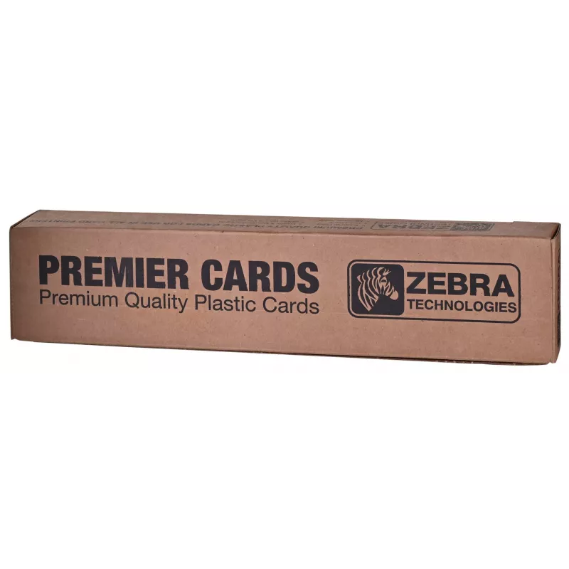 Karty Premier PVC Zebra, 30 mil (5 opakowań po 100 szt.)