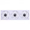 Zestaw wentylatorów 360mm ARGB PWM do chłodnic Jonsbo ZB-360 biały — 3x120mm PWM ARGB do chłodnic cieczy