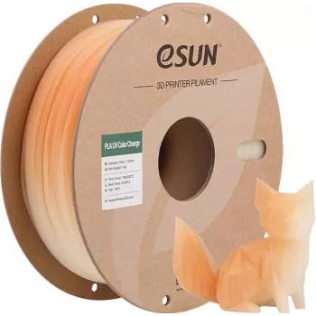 PLA UV 1,75mm POMARAŃCZOWY 1kg ESUN FILAMENT DO DRUKAREK 3D (PLA-UV CC175UV-O1P1)