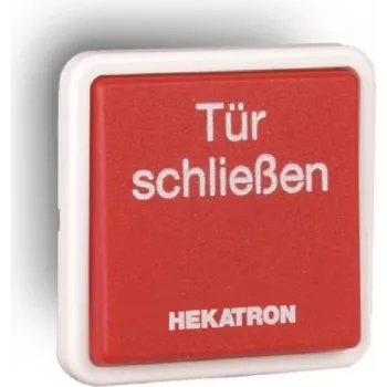 Hekatron Vertriebs GmbH przycisk ręcznego zwalniania HAT 02 do montażu podtynkowego/natynkowego (6500143)
