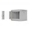 Szafa rack naścienna Lanberg WF11-3304-10S 4U szara, udźwig 30 kg