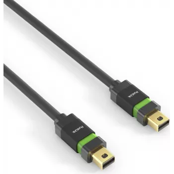 PureLink Ultimate Series ULS2200 - Kabel DisplayPort - Mini DisplayPort (M) Locking do Mini DisplayPort (M) Locking - DisplayPort 1.2 - 1 m - Okrągły, obsługuje 4K 60 Hz
