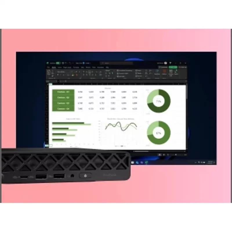 Komputer HP ProDesk 4 Mini G1 U5-235T 16GB 512GB W11P WIFI6E USB-C 100W