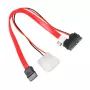 Kabel SATA do napędów optycznych slimline Akasa AK-CB050