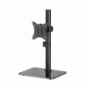 Wolnostojący uchwyt biurkowy GEMBIRD MS-D1ST-03 z pełnym zakresem ruchu do monitorów 17–32 cale, stal, czarny, VESA 75x75–100x100, 9 kg