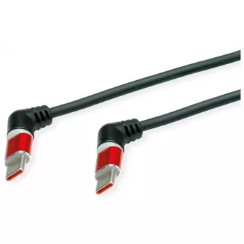 ROLINE USB2.0 kabel 360°-drehb. C-C ST/ST 1m - Kabel - cyfrowy/dane (11.02.8347)