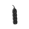 Przedłużacz Tracer PowerCord, 4 gniazda, 3 m, czarny