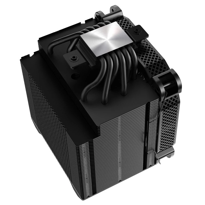 Jonsbo HX6250 Radiator/chłodzenie procesora 14 cm Czarny 1 szt.