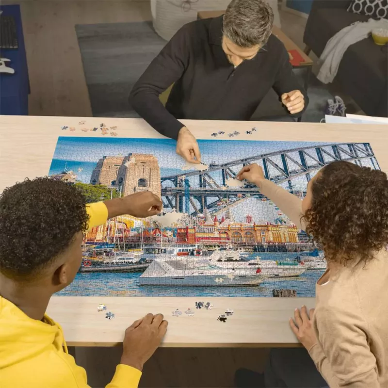 Puzzle Ravensburger Secret Sydney 3000 elementów – panoramiczny pejzaż miejski 3000 szt.