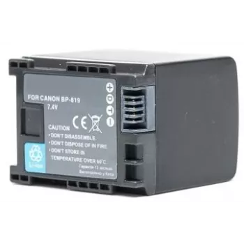 Bateria extra digital BP-819 7.4V 2100mAh do aparatów Canon