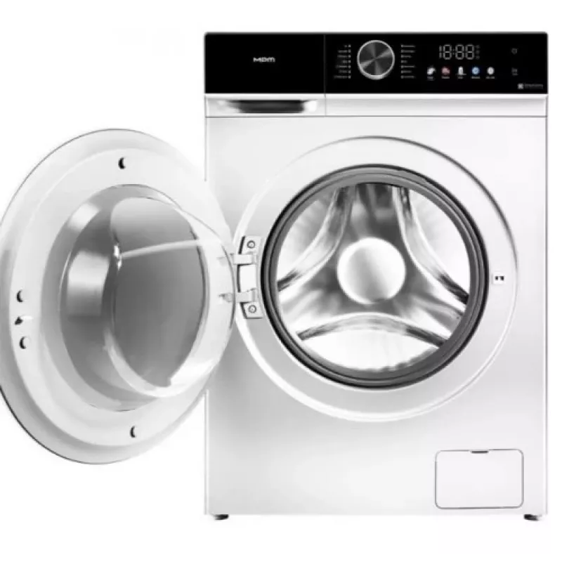 Pralka MPM MPM-5112-PT-44, ładowana od przodu, 10 kg, 1200 obr./min, klasa energetyczna A, biała, wolnostojąca