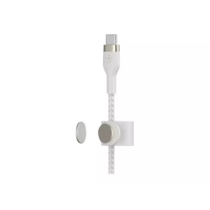 Belkin BOOSTCHARGE PRO Flex Kabel USB 1 m USB 2.0 USB C Biały (CAB011BT1MWH)