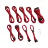 Wewnętrzny kabel zasilający Cablemod CM-PRTS-FKIT-NKR-R Czerwony