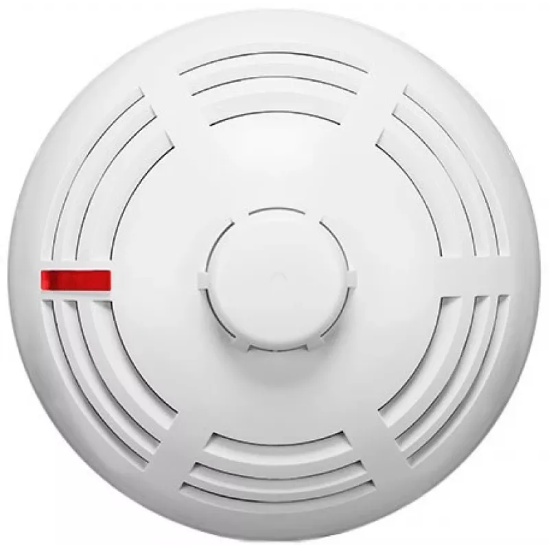 Czujnik dymu SATEL ASD-200 bezprzewodowy, montaż natynkowy, bateria 3V, Ø108 mm, wysokość 61 mm