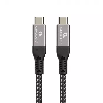 Kabel USB-C na USB-C GEMBIRD CCBP-USB4-CMCM240 1,5 m, USB4 Gen 3x2, 40 Gbit/s, 240 W, czarny