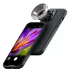 Obiektyw fotograficzny ShiftCam LU-MC-025-23-EF — obiektyw makro 25x, mocowanie M12, aluminium/szkło, 34,8 mm, 36,6 g, czarny/złoty